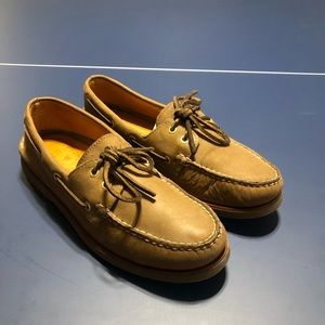 Sperry Gold Cup Boat shoes. Size 10